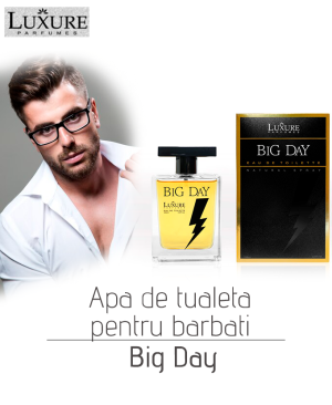 Apa de tualeta pentru barbati Big Day EDT, 100 ml
