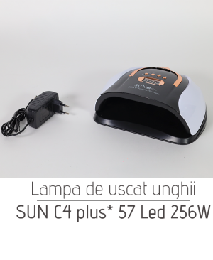 Lampa de uscat unghii SUN C4 plus* 57 Led 256W