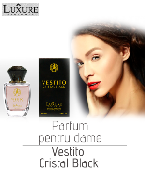 Parfum pentru dame Vestito Cristal Black EDP, 100 ml