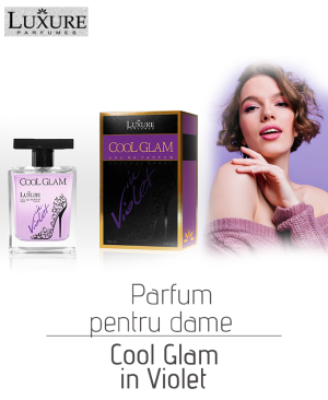Parfum pentru dame Cool Glam in Violet EDP, 100 ml