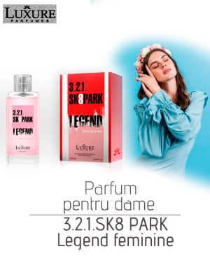 Parfum pentru dame 3.2.1.SK8 PARK Legend feminine EDP, 100 ml