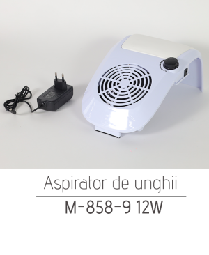 Aspirator de unghii M-858-9 12W