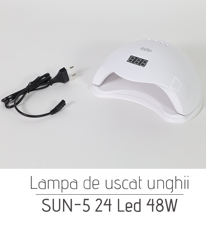 Lampa de uscat unghii SUN-5 24 Led 48W