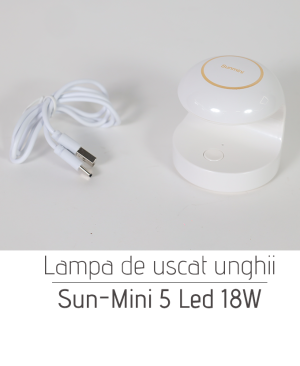 Lampa de uscat unghii Sun-Mini 5 Led 18W