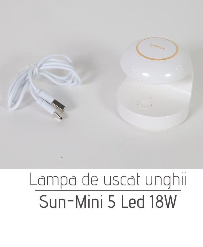 Lampa de uscat unghii Sun-Mini 5 Led 18W