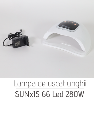 Lampa de uscat ungii SUNx15 66 Led 280W