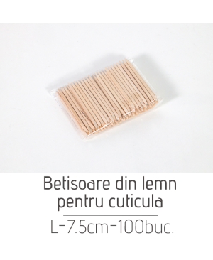 Betisoare din lemn pentru cuticula L-7.5cm-100buc