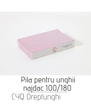 Pila najdac pentru unghii 100/180 CYQ Dreapta