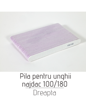 Pila najdac pentru unghii 100/180 Dreapta