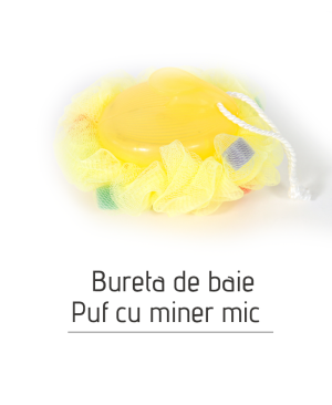 Bureta de baie Puf cu miner mic