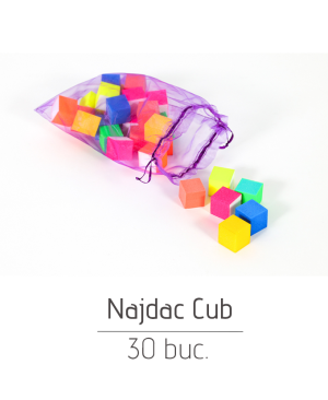 Najdac Cub color, set de 30 buc