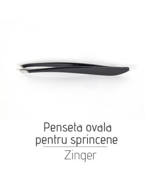 Penseta ovala pentru sprincene Zinger