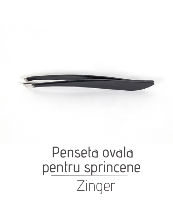 Penseta ovala pentru sprincene Zinger