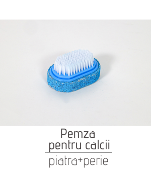 Pemza pentru calcii Piatra+Perie