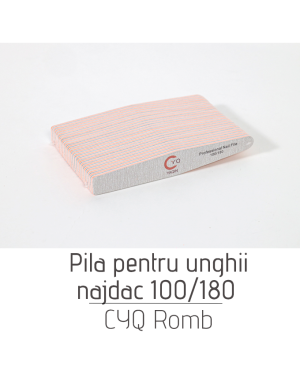 Pila najdac pentru unghii 100/180 CYQ Romb