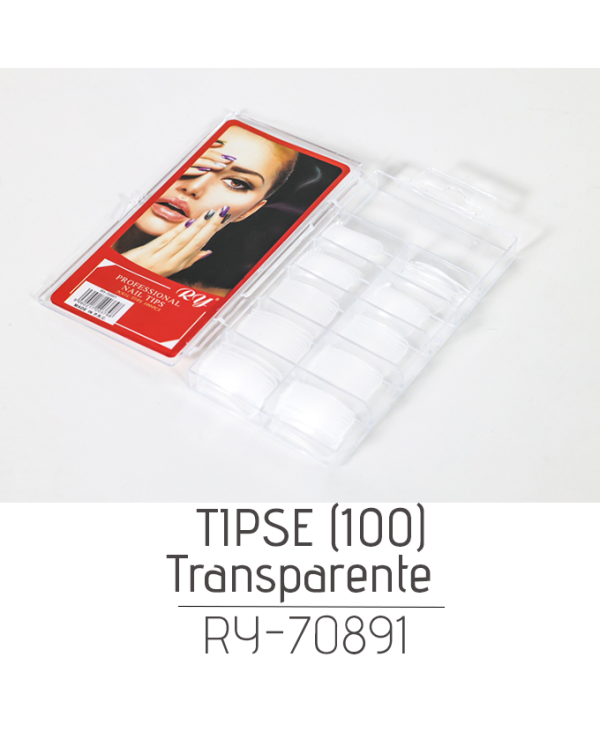 Tipse transparente pentru unghii RY-70891