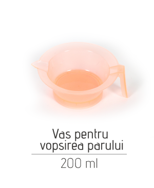 Vas pentru vopsirea parului, 200 ml