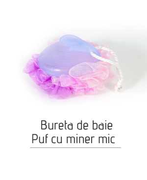 Bureta de baie Puf cu miner mic