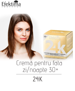 Cremă pentru față zi/noapte 30+ 24K, 50 ml