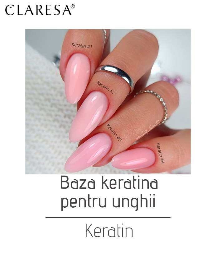 Baza keratina pentru unghii KERATIN, 5 gr - imagine 7