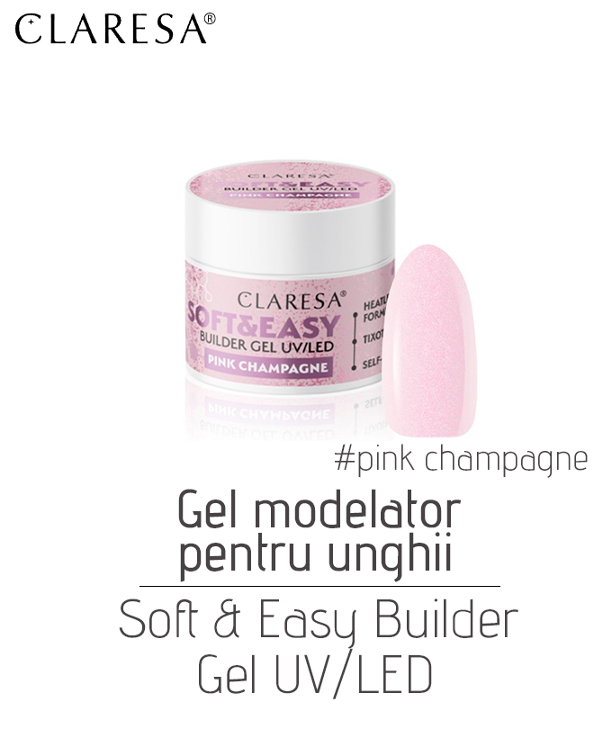 Gel modelator pentru unghii Soft&Easy Builder gel UV/LED, 90 g - imagine 10