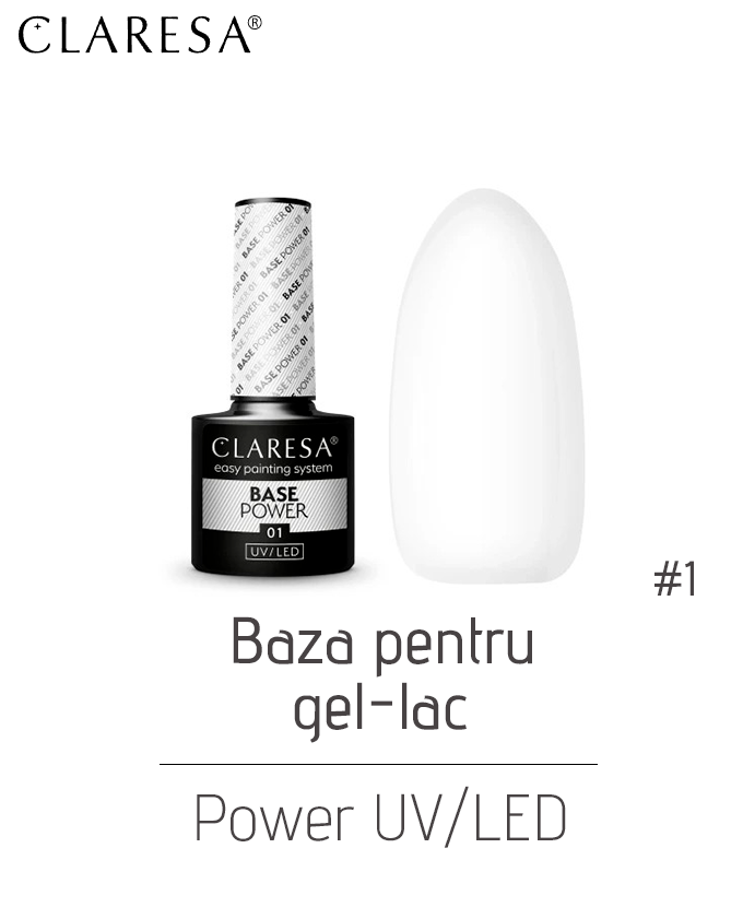 Baza pentru unghii gel lac Power UV/LED, 5 g