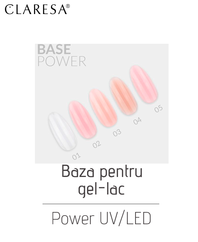 Baza pentru unghii gel lac Power UV/LED, 5 g - imagine 6