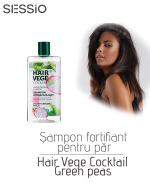 Șampon fortifiant pentru păr Green Peas, 300 ml