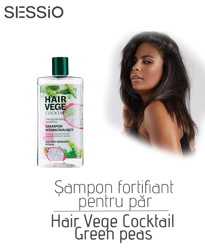 Șampon fortifiant pentru păr Green Peas, 300 ml