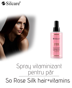 Spray vitaminizant pentru păr Silk hair+Vitamins, 275 ml