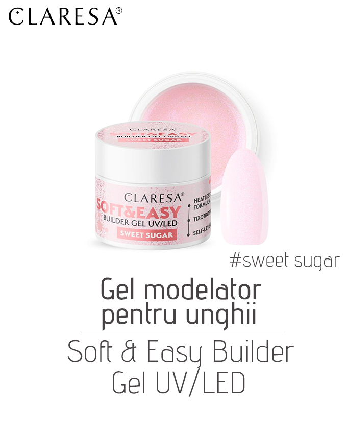 Gel modelator pentru unghii Soft&Easy Builder gel UV/LED, 12 g - imagine 11