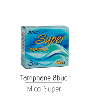 Tampoane Micci Super, 8 buc