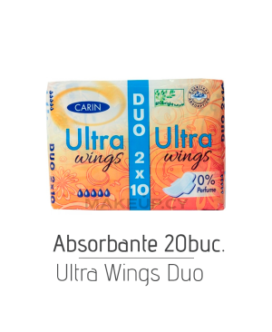 Absorbante Ultra Wings Duo, 20 buc