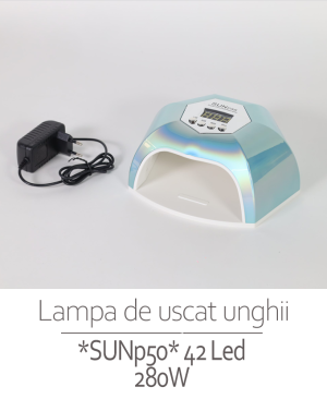 Lampa de uscat unghii *SUNp50* 42 Led 280W 220x102x197mm