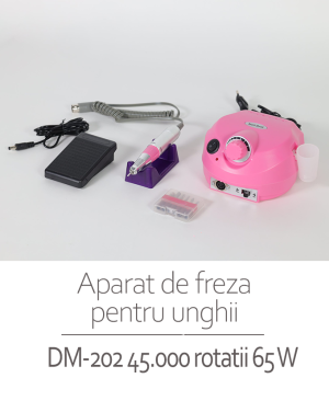 Aparat de freza pentru unghii DM-202 45.000 rotatii 65 W